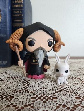 Funko Pop! Tim The Enchanter & Rabbit Figurine - Monty Python